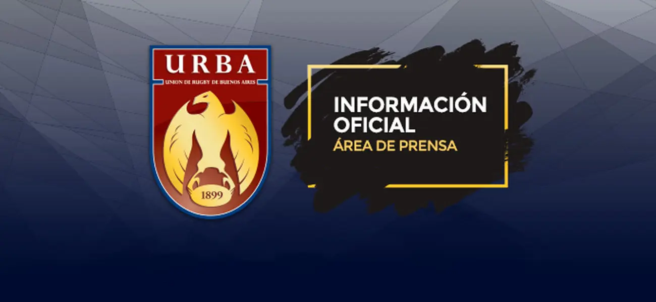 Comunicado Oficial conjunto de la URBA y la URT